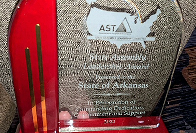Here is the State Assembly Leadership Award.