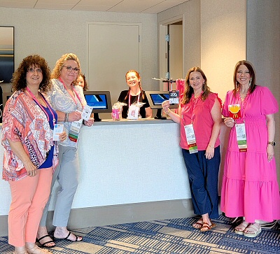 ARSA Board members Cindy Lewis, Tammy Schaefer, Tamara Morgan, and Kacie Denham donated gift cards to the AST Conference charity.